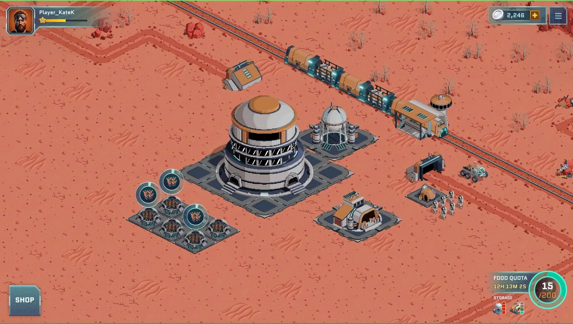 Starvin' Martian detail