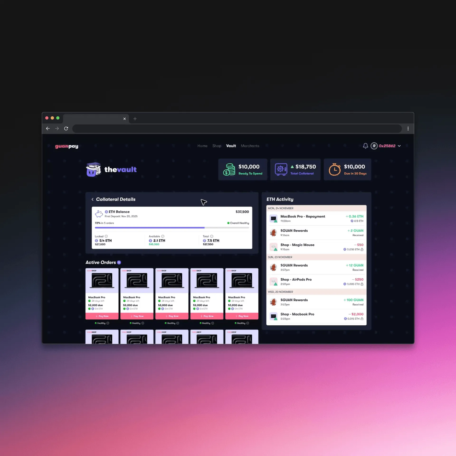 GuanPay detail