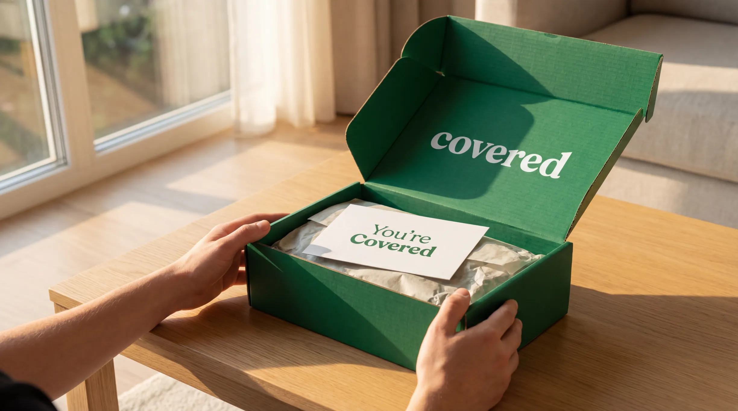Covered lifestyle campaign asset