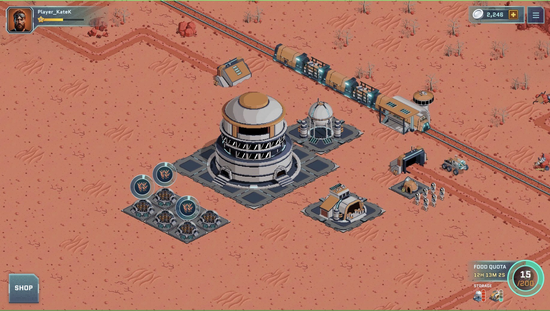 Starvin' Martian detail